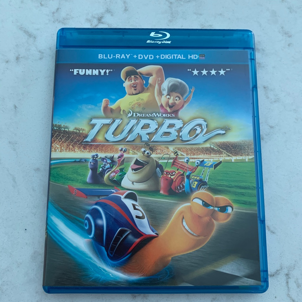 Turbo Blu-Ray Dvd!